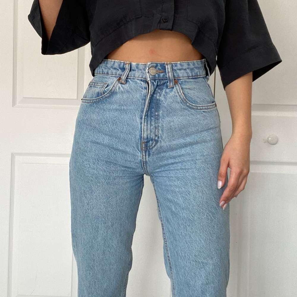Zara mom jeans